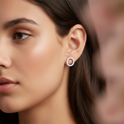 Circle of Life 925 Silver Earrings